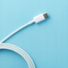 Kabel fast USB C biały 1 m do szybkiego ładowania